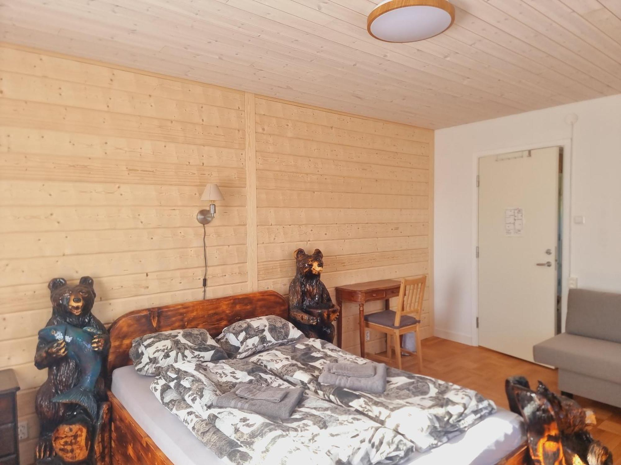 Baerenzimmer Wilderness Life Arvidsjaur Bagian luar foto